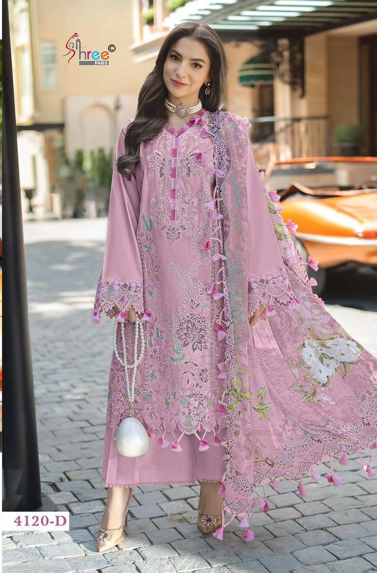 OMBRE STARLET COLOUR COLLECTION D.NO - 4120 BY SHREE FAB